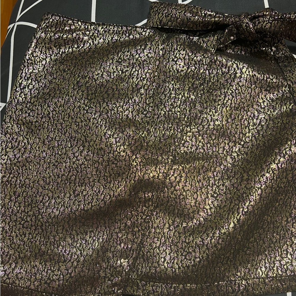 EXPRESS Metallic Skirt Brand New